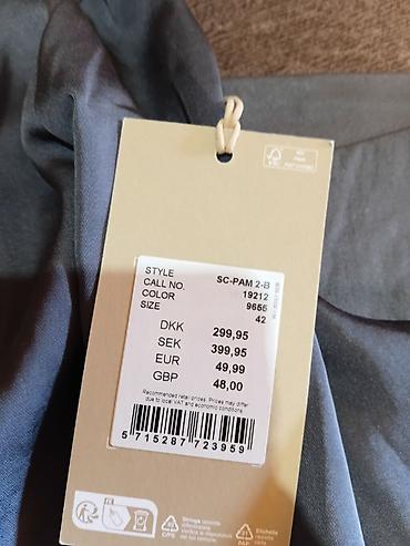 bq patike: Damski komplet u sivoj nijansi – košulja ERFO i pantalone SOYACONCEPT — 4