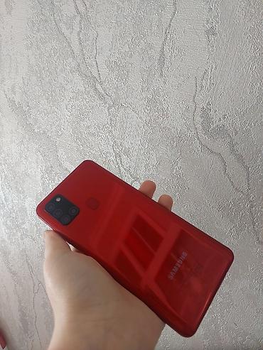 lenova log: Samsung Galaxy A21S, rəng - Qırmızı, İki sim kartlı — 1