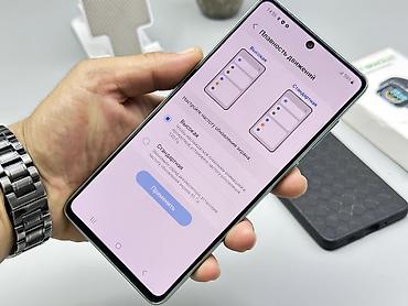 a 12: Samsung Galaxy A73 5G, Б/у, 128 ГБ, цвет - Черный, 2 SIM — 7