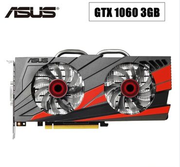 видио карты: Видеокарта, Б/у, Asus, GeForce GTX