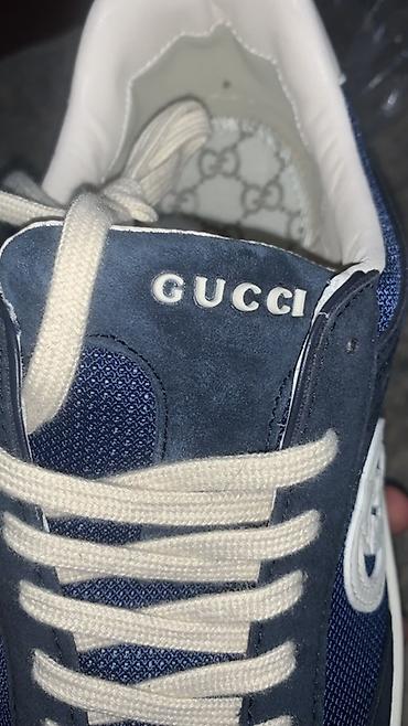 кеды gucci: Мужские кроссовки, 42, Gucci, Новый, цвет - Синий — 3
