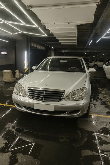 машина алам расрочкага: Mercedes-Benz S-Class: 2004 г., 5 л, Автомат, Бензин, Седан