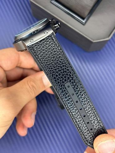 alışqan saat: Yeni, Qol saatı, Hublot, rəng - Qara — 9
