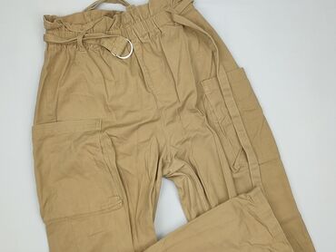 Women: Sinsay, Material trousers for women, size M (EU 38)