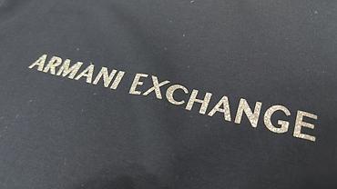 Футболки: Мужская футболка, L, Armani, Новый, цвет - Синий — 2