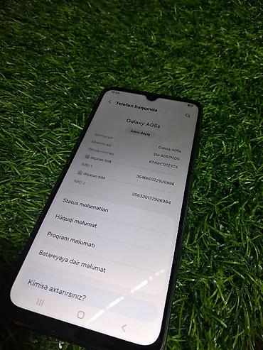 samsung a05 ekran: Samsung Galaxy A05s, rəng - Qara, İki sim kartlı — 4