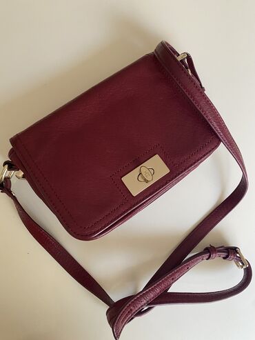 kozna haljina zara: Shoulder bag, Tommy Hilfiger, Material: Leather