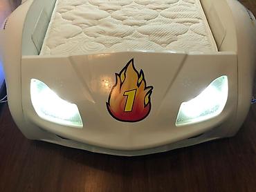 Детские односпальные кровати: Кровать - машина. Детская / подростковая. Есть пульт управления, с at lalafo.kg — 8 Детские односпальные кровати: Кровать - машина. Детская / подростковая. Есть пульт управления, с — 8