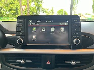android avto: Kia Morning: 2017 г., 1 л, Автомат, Бензин, Хэтчбэк — 6