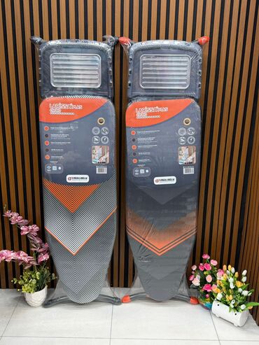 Pərlər, ventilyatorlar: Ütü masaları – Cingillioğlu markası Müxtəlif modellər: - CINDY (CM — 17