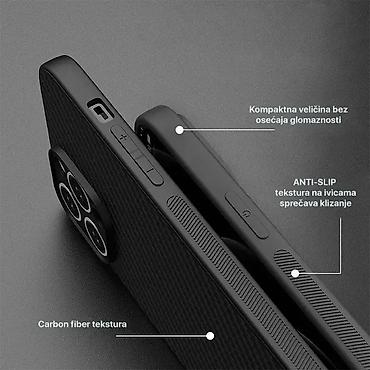 simens a50: Maska Carbon fiber za iPhone 16e 6.1 crna. Uz brzu dostavu i sigurnu — 2