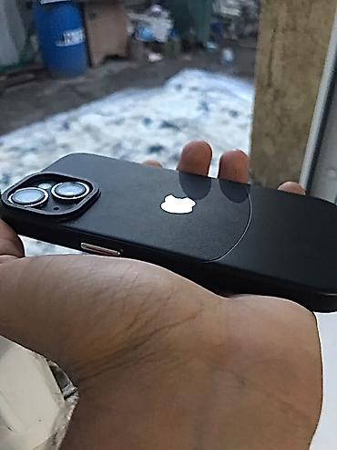 note 14: IPhone 14, Б/у, 256 ГБ, Синий, Защитное стекло, Чехол, 79 % — 2