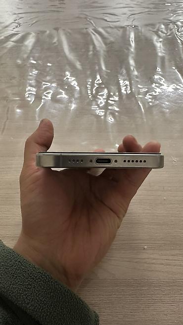 aifon 12: IPhone 16 Pro Max, Б/у, 1 ТБ, White Titanium, Защитное стекло, Чехол, Кабель, 92 % — 4