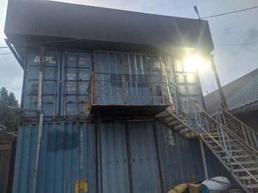 Склады и мастерские: Сдается 2-й этаж контейнера площадь 85кв м, 3 контейнера на склад