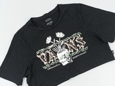 Ubrania damskie: Vans, T-shirt damski, L