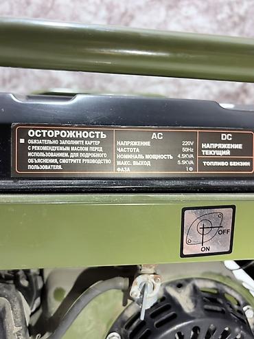 ucuz mal: Benzinli elektrik generatoru – Neva HE3600N-6 3-4 defe cemi islenilib — 6