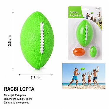 KMT ragbi na plaži 2904065 KMT Style ragbi lopta za plažu i igru na