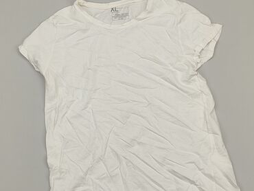 białe bawełniany t shirty damskie: T-shirt, FBsister, XL (EU 42), condition - Good