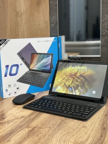 корпус компютера: Планшет, Ego Pad, эс тутум 128 ГБ, 9" - 10", 5G, Классикалык түсү - Боз