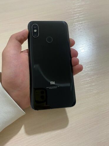 Xiaomi, Mi 8, Б/у, 128 ГБ, цвет - Черный, 2 SIM