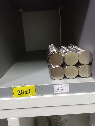 чехлы накидки: Неодимовые магниты 20×1 - Тип: дисковые неодимовые магниты (NdFeB) - — 1