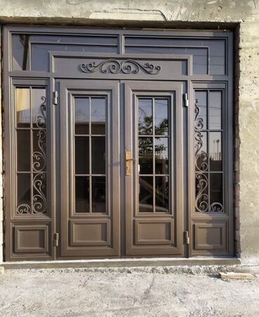 Giriş qapıları: Yeni Iron door Giriş qapısı Pulsuz çatdırılma, With guarantee, Free installation