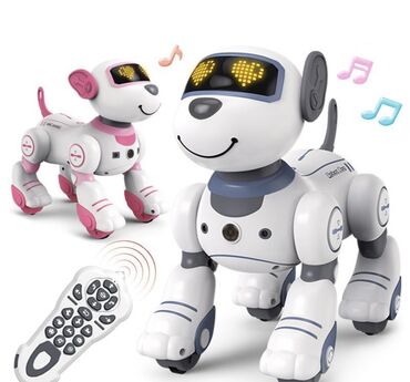 купить робота на пульте управления: Радиоуправляемый робот-собака, Интеллектуальная игрушка JJRC N1