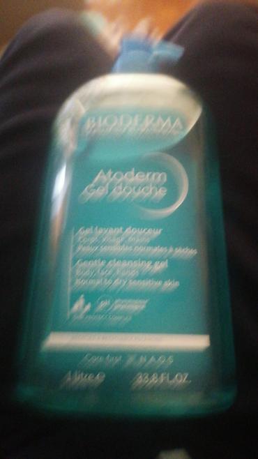 Şəxsi əşyalar: Məhsul: Bioderma Atoderm Gel Douche – yumşaq təmizləyici duş geli — 1