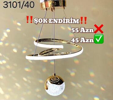 led lusturlar: Led Çılçıraq, Metal