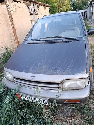 byd t5: Nissan Prairie: 1992 г., 2 л, Механика, Бензин, Минивэн — 1