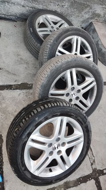 шинный центр цены: Колеса в сборе R 17, Лето, Б/у, Комплект, Легковые, Литые, отверстий - 5