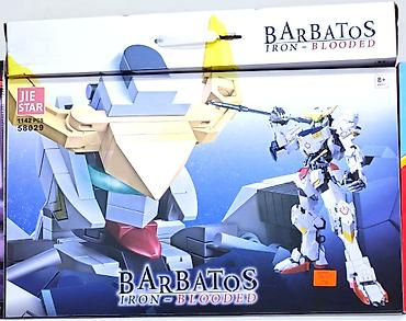 LEGO tipli konstruktor dəstləri: 🧱🤖 Jie Star Nəhəng Barbatos Robotu və Mexanik Triceratops Dinazavrı! — 2