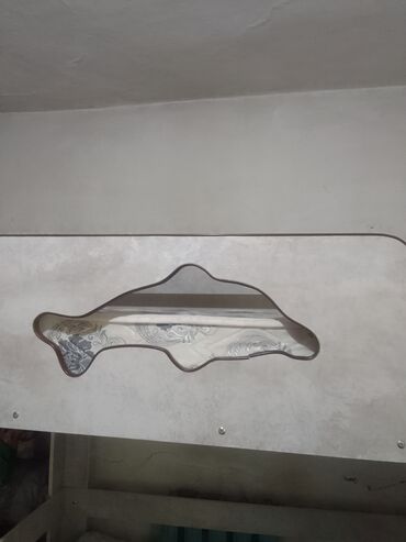 Двухъярусные детские кровати: Двухъярусная детская кровать, Б/у, ЛДСП, цвет - Бежевый — 7