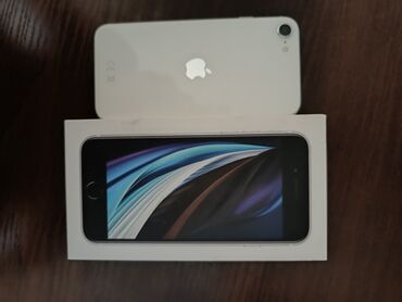 телефон айфон se: IPhone SE 2020, Б/у, 64 ГБ, Белый, Коробка, 96 %