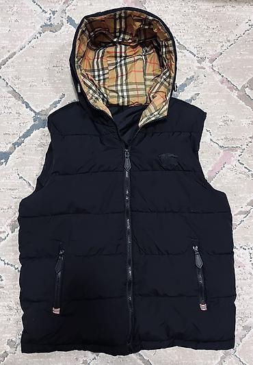 yun corab: Jilet, Burberry, XL, rəng - Qara — 1