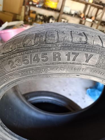 Транспорт: Комплект автомобильных шин 235/45 R17 Y - Тип: радиальные — 1