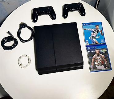 xeon 1680 v4: PlayStation 4 (PS4) Black — комплект для игр дома и вдвоём. В — 6