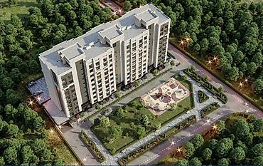 Продажа квартир: 3 комнаты, 92 м², Кок-Жар мкр Элитка, 3 этаж, ПСО (под самоотделку) — 3