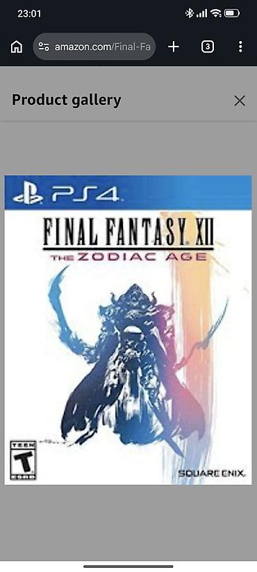 ps4 disk: ПРОДАЮ или МЕНЯЮ Final Fantasy XII: The Zodiac Age - Платформа — 1