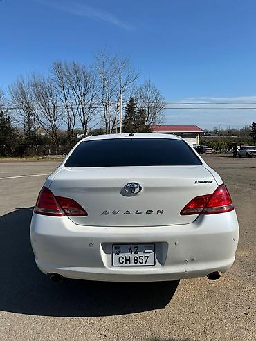 baqaj az: Toyota Avalon: 3.5 l | 2007 il Sedan — 4