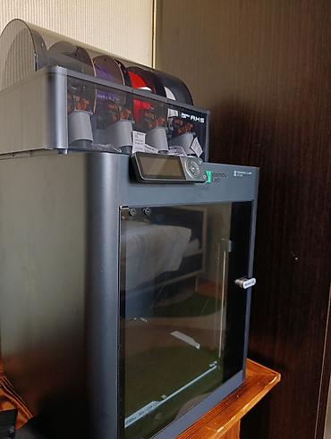 printer almaq: Bambu Lab P1S 3D printer + AMS çoxrəngli filament idarəetmə bloku — 1