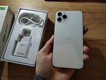 Apple iPhone: IPhone 11 Pro, Gümüşü, Face ID — 1