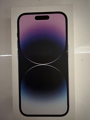IPhone 14 Pro, 256 GB, Deep Purple, Barmaq izi, Face ID