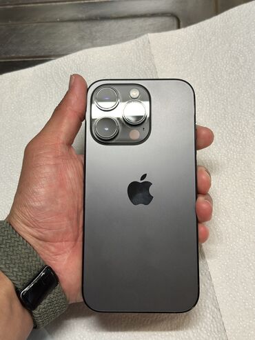 скупка мобильных телефонов на запчасти: IPhone 14 Pro, Б/у, 128 ГБ, Black Titanium, 85 %