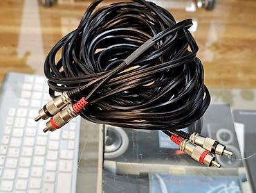 Aksesoari za TV i video: Interconnect RCA Činč Kabl 10 metara RCA audio kabl – 2x RCA na 2x RCA — 8