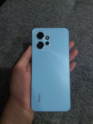 Redmi: Redmi, Redmi 12, Б/у, 128 ГБ, цвет - Голубой, 2 SIM