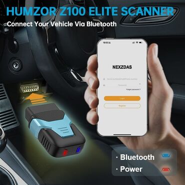 Alati za automobile: Novo - Humzor Z100 Elite Bluetooth OBD2 iOS & Android HUMZOR Z100 — 15