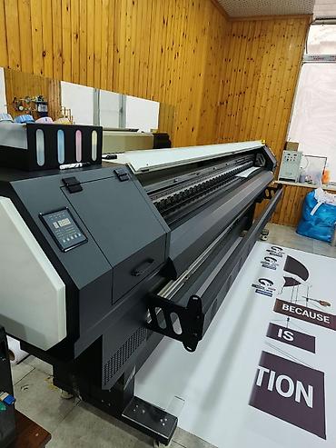 roll up: Sinocolor 3.20-lik Eco solvent Banner Vinil Kətan üzərində çap — 1