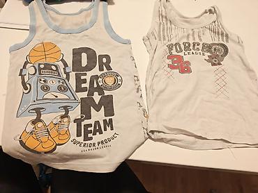 Paketi dečije odeće: Komplet dečije garderobe (dečak), razni komadi sa motivima — 3