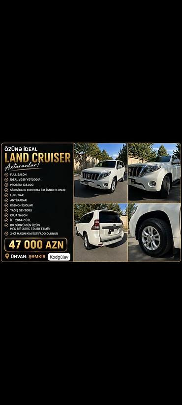 Toyota: Toyota Land Cruiser Prado, 2014 Texniki və komplektasiya: - Full — 1